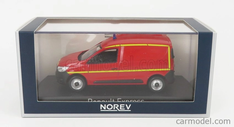 Norev Renault Express Van Sapeurs Pompiers 2021 1:43 Červeno-žltá