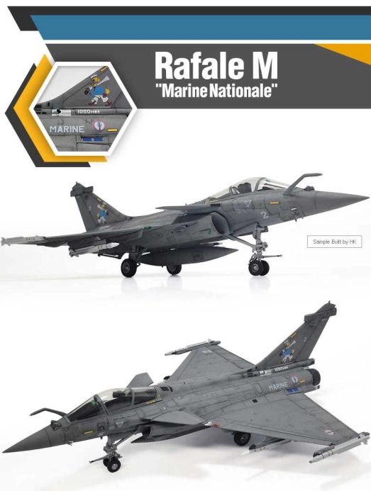Model Kit letadlo 12368 - RAFALE M MARINE NATIONALE (1:48)