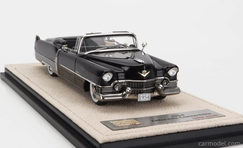 Stamp-models Cadillac Eldorado Convertible Open 1954 1:43 Black