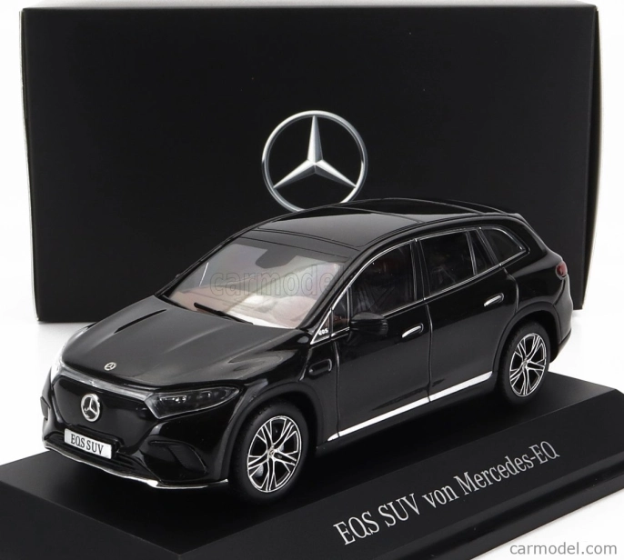 Spark-model Mercedes benz Eqs Suv (x296) Von Mercedes-eq 2022 1:43 Black