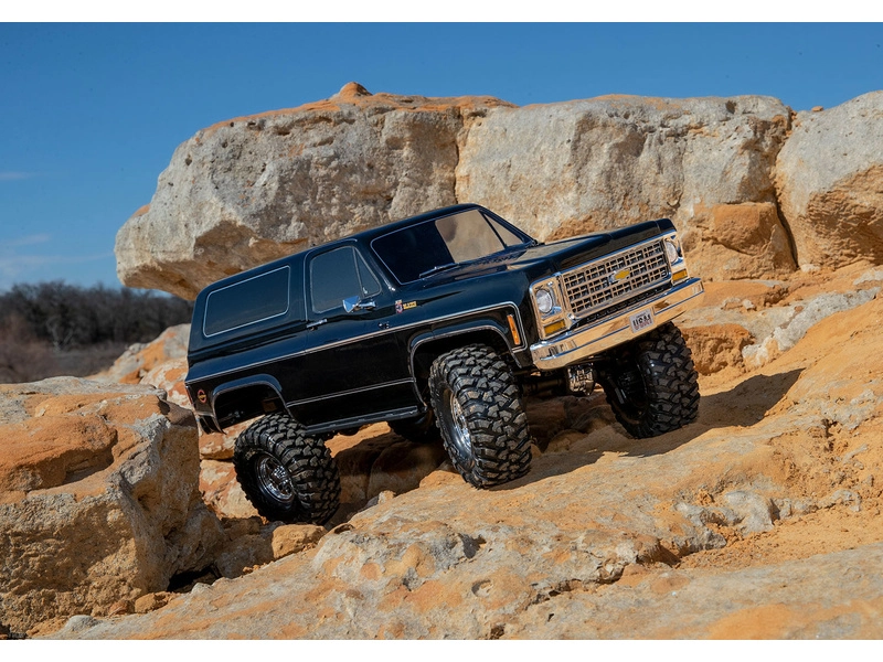 RC auto Traxxas TRX-4 Chevrolet K5 Blazer 1979 1:10 RTR, černá