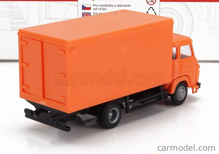 Herný model Alfa romeo A19 Truck Cassonato 1973 1:87 Orange