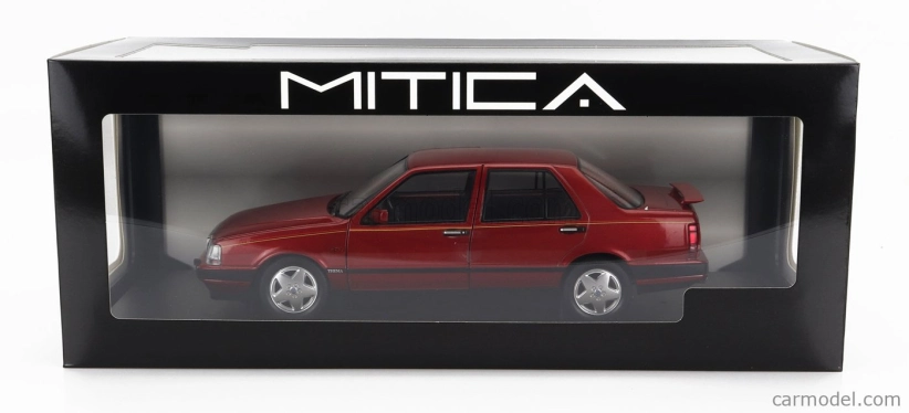 Mitica-diecast Lancia Thema 8.32 Ferrari 2s 1988 - s otvoreným zadným krídlom 1:18 Winner Red Met