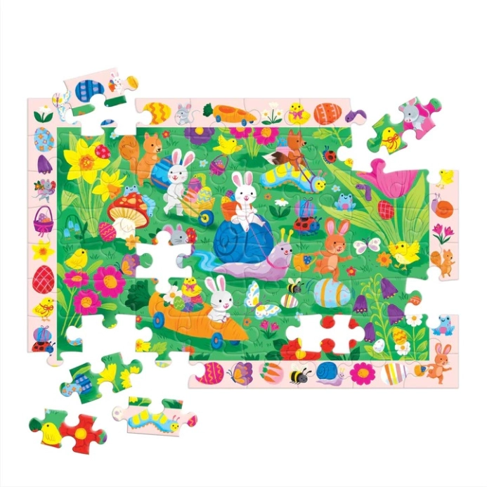 Mudpuppy Puzzle Hledej a najdi Velikonoční honba za vajíčky 64 dílků