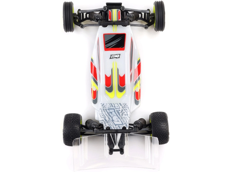 RC auto Losi Micro-B 1:24 RTR, biele