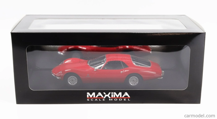 Maxima Alfa romeo Giulia Tz2 Coupe Pininfarina 1965 1:18 Alfa Red