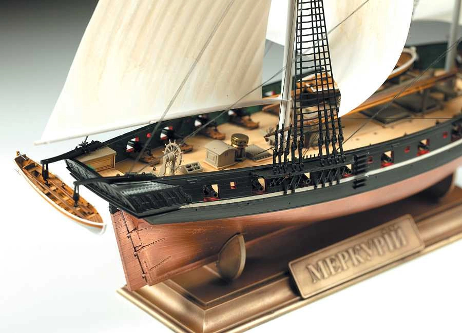 Zvezda Russian brig Merkurii 19. st. (1:100)