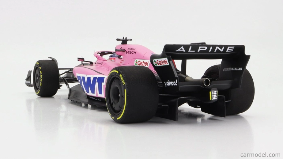Minichamps Renault F1 A522 Team Alpine Bwt N 14 Bahrain Gp 2022 Fernando Alonso 1:18 Ružová