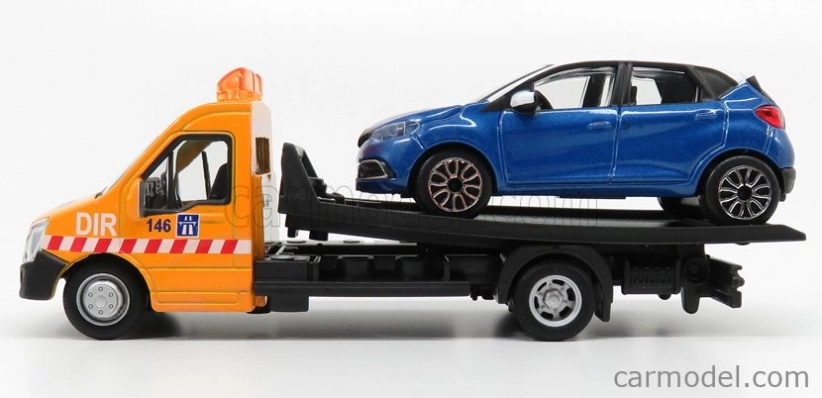 Bburago Mercedes benz Sprinter Soccorso Stradale + Renault Captur 1:43