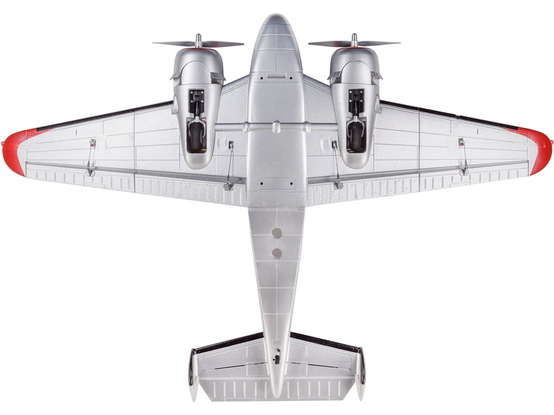 RC letadlo E-flite Beechcraft D18 1.5m BNF Basic