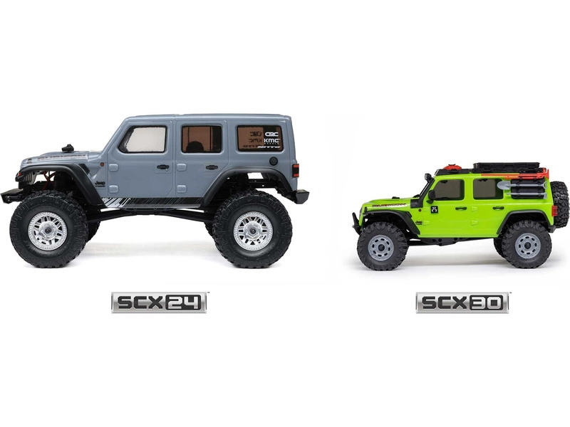 Axial SCX30 Jeep Wrangler JLU 4WD 1:30 RTR zelený