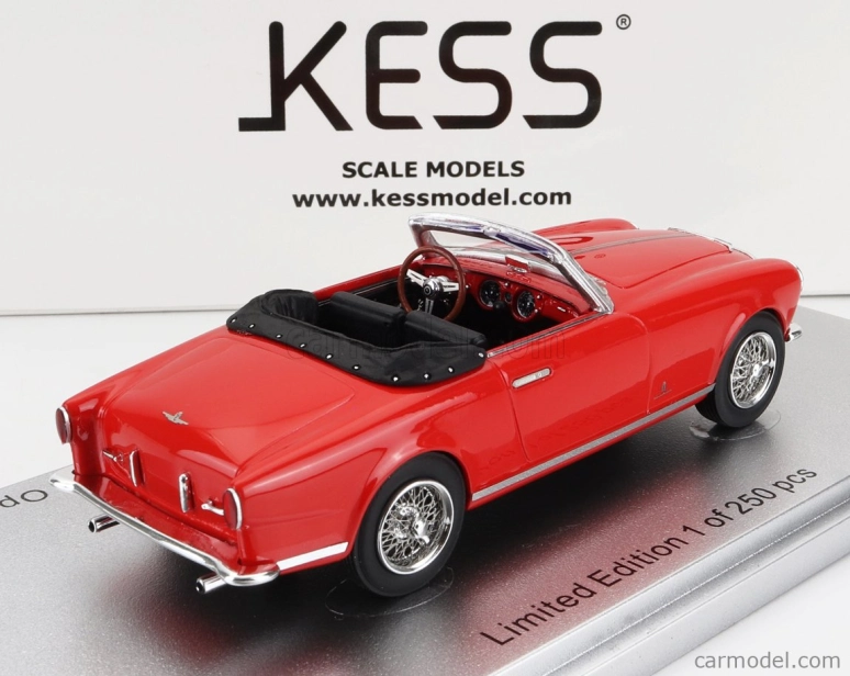 Kess-model Ferrari 212 Inter Sn0235eu Cabriolet Open 1952 1:43 Červená