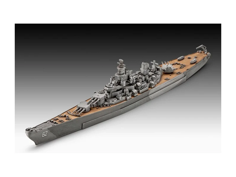 Revell Battleship USS New Jersey (1:1200) (štartovacia súprava)