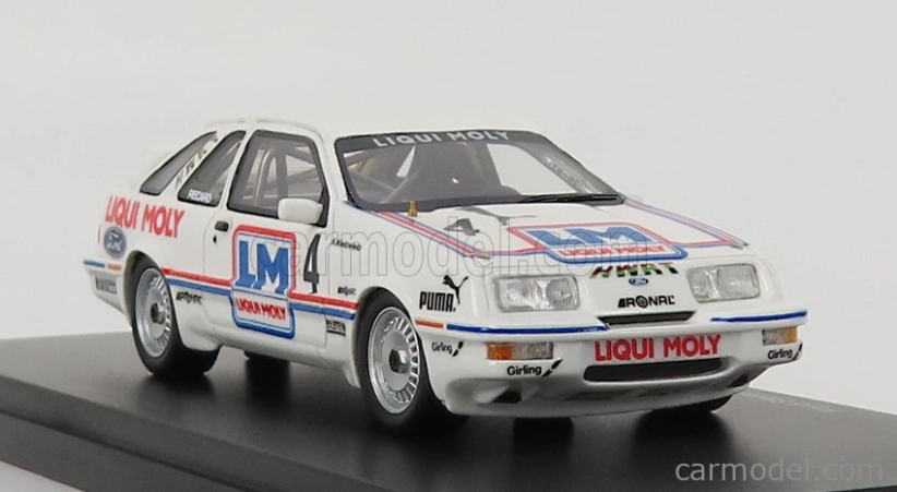 Modely v mierke Neo Ford england Sierra Xr4ti Team Liqui Moly N 4 Dtm Season 1986 K.niedzwedz 1:43 White