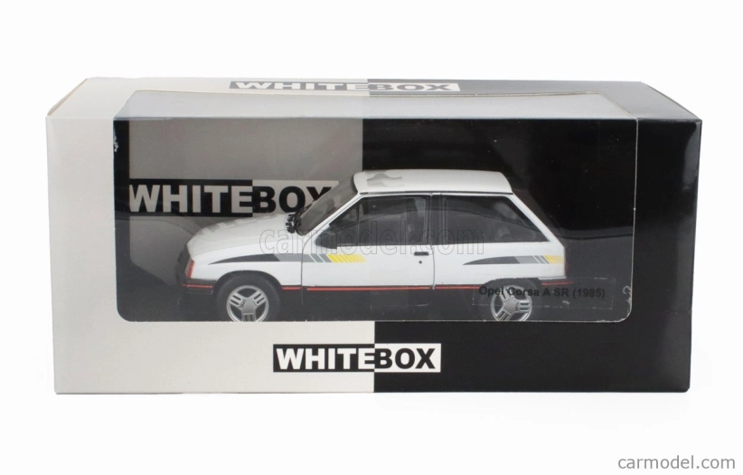 Whitebox Opel Corsa A Sr 1985 1:24 Bílá Černá