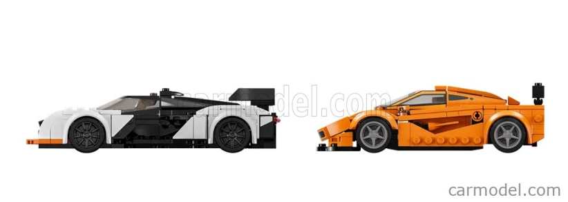 Lego Mclaren Lego Speed Champion - Solus Gt 2023 + F-1 Lm 1995 - 581 Pezzi - 581 dielikov Biela oranžová