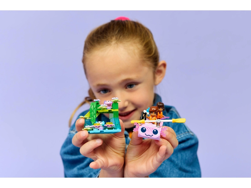 LEGO Friends – Dobrodružný čln s axolotlami