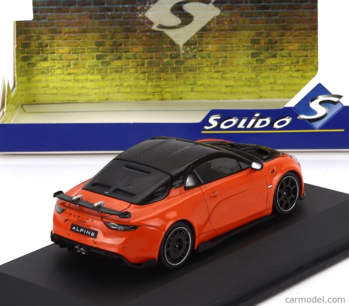 Solido Renault Alpine A110 Radicale Coupe 2023 1:43 oranžová čierna
