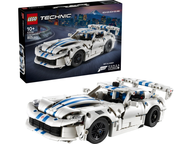 LEGO Technic – Športové auto Dodge Viper GTS-R