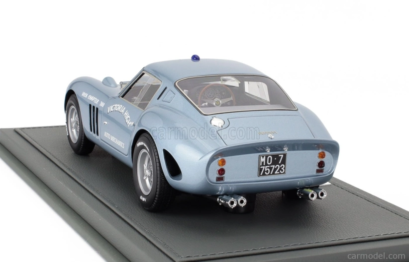 Bbr-models Ferrari 250 Gto S/n3589 Coupe Victoria High School 1965 1:18 Světle Modrá Met