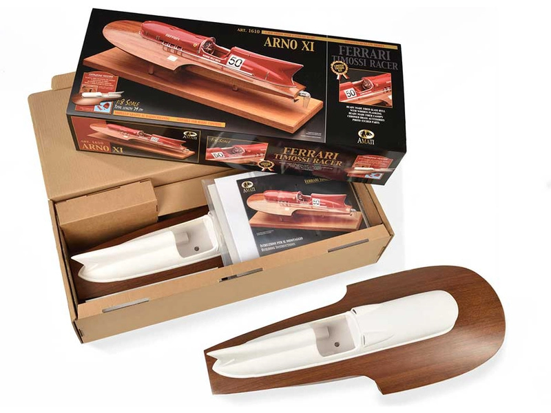 AMATI Arno XI Racer závodní člun 1960 1:8 kit