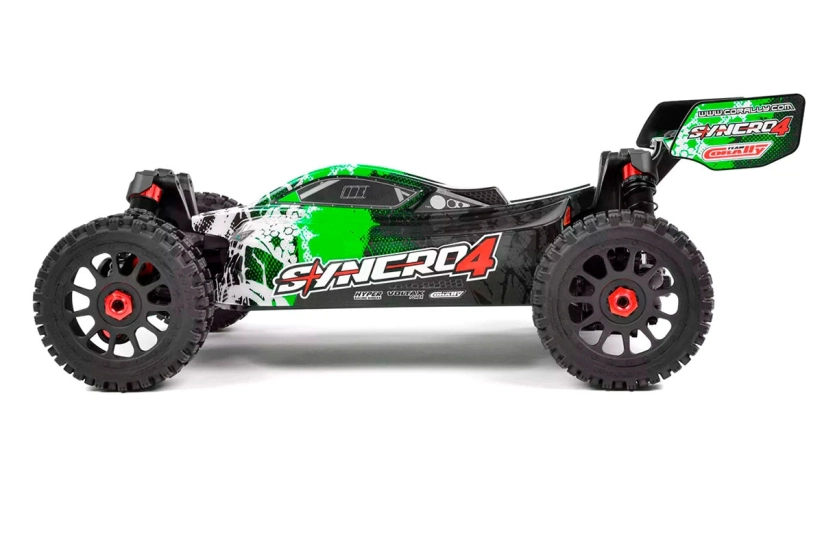 RC auto SYNCRO-4 – BUGGY 4WD 3-4S – RTR, zelená