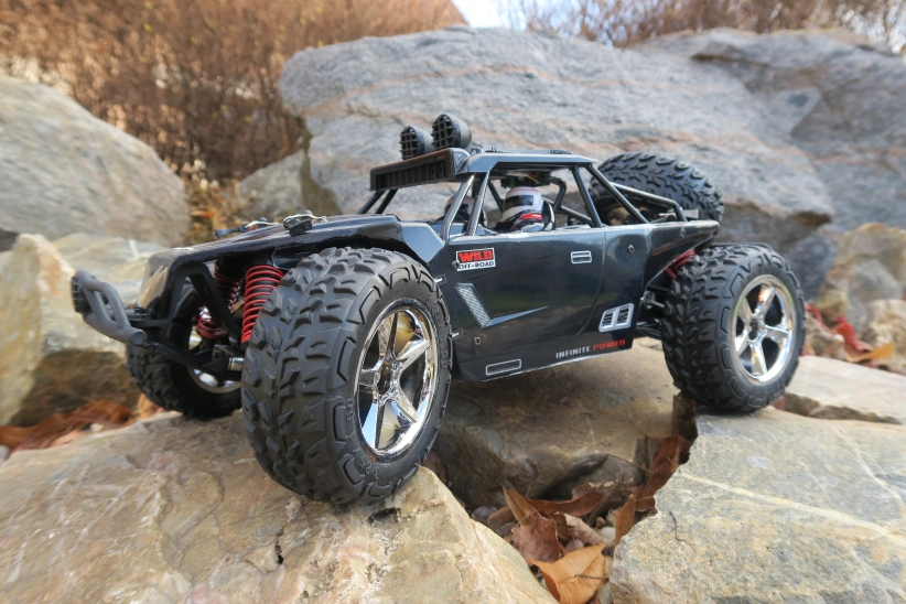 RC auto buggy Subotech, čierna