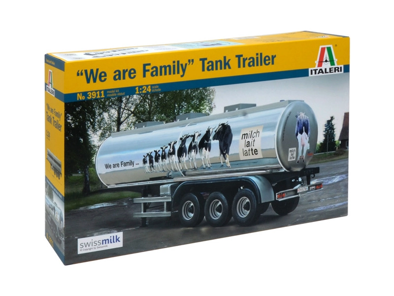 Italeri CLASSIC TANK TRAILER „We are family“ (1:24)