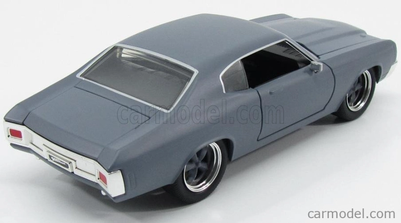 Jada Chevrolet Dom's Chevelle 454ss 1970 - Fast & Furious Iv (2009) - Solo Parti Originali - Original Parts 1:24 Základní Nátěr Matně Šedý