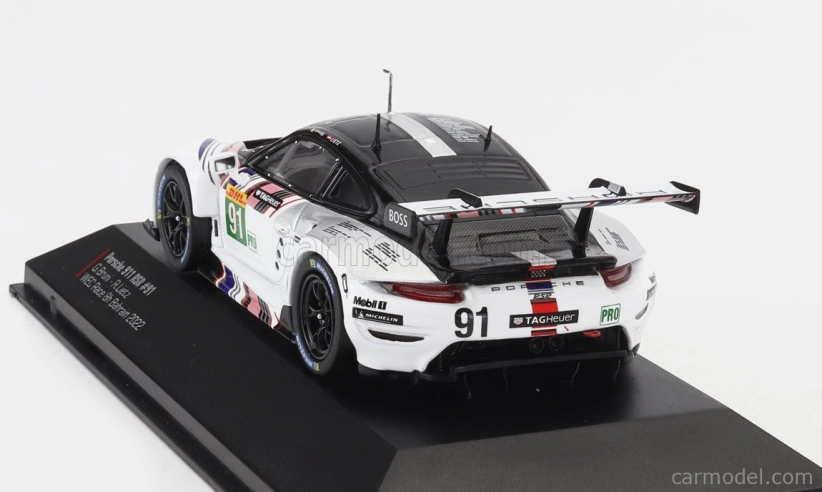 Ixo-models Porsche 911 Rsr-19 Goodbye Team Porsche Gt N 91 Last Race Wec 8h Bahrain 2022 Gianmaria Bruni - Richard Lietz 1:43 Biela čierna