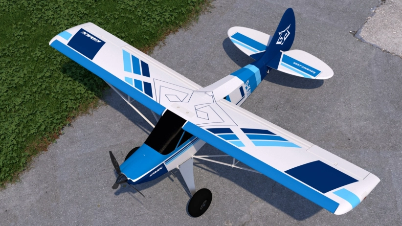 RC letadlo KAVAN Norden 1600mm ARF, modrá