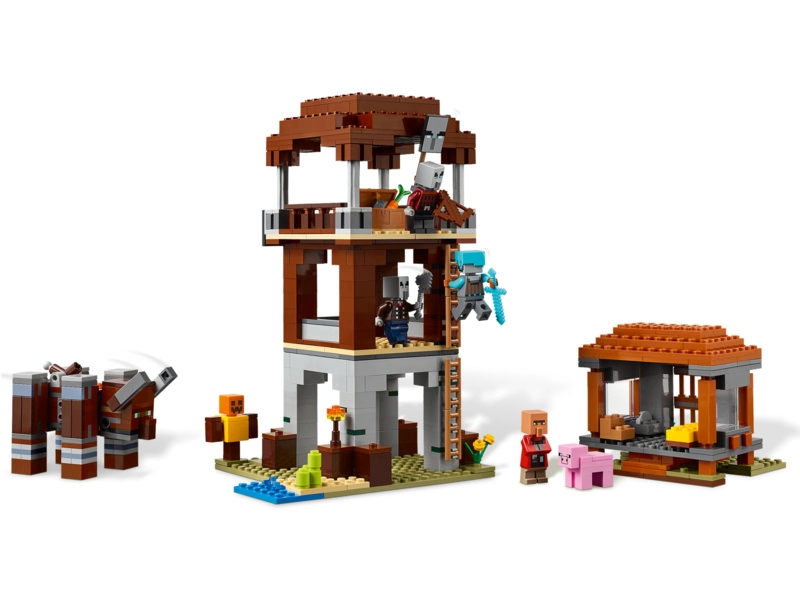 LEGO Minecraft - Základňa dravca a ničiteľa
