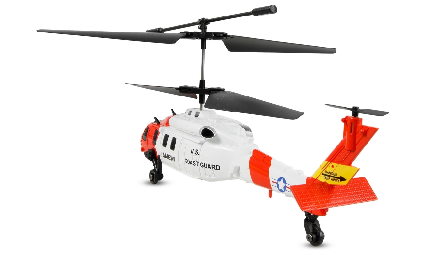 RC vrtuľník pobrežnej stráže UH-60 CX Black Hawk koaxiálny, 3 kanály, RTF