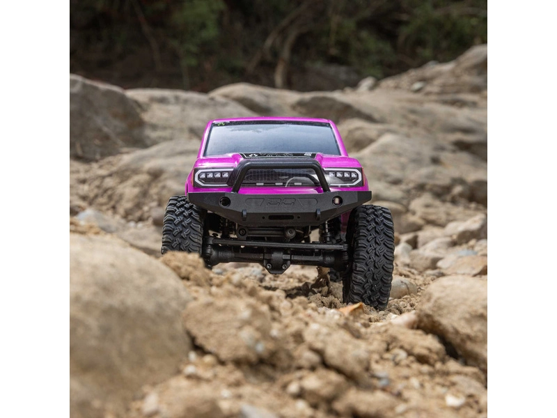 RC auto Axial SCX24 Base Camp 1:24 4WD RTR, růžová