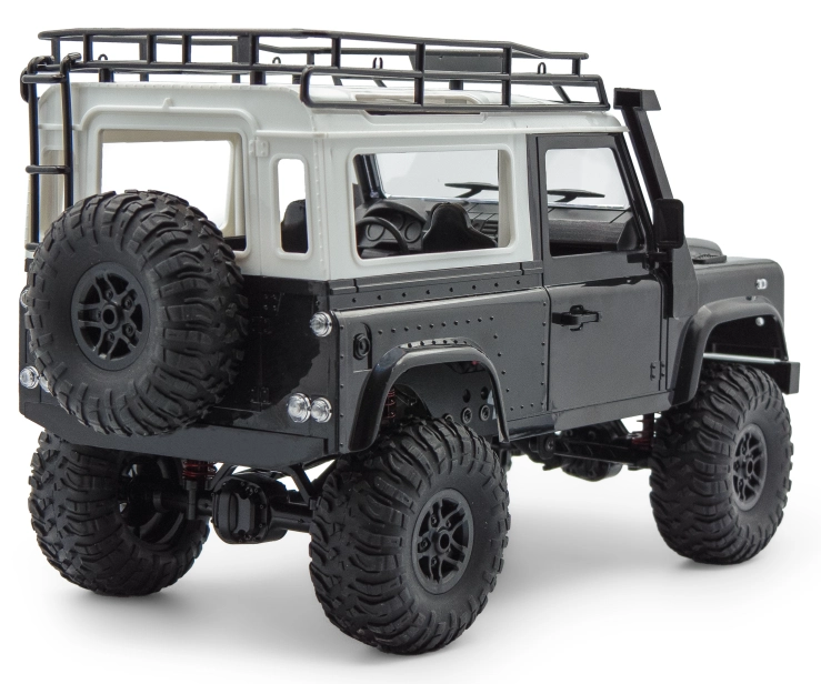 RC auto Land Rover Adventure 1/12 RTR 4WD, černá + náhradní baterie