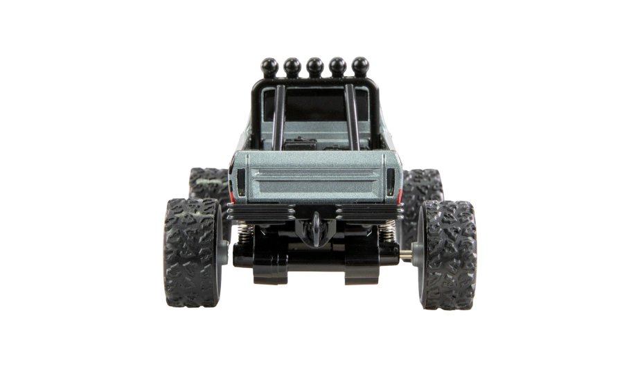 RC Monster Truck kovový 1:64 RTR LED Tempomat 2,4GHz šedý