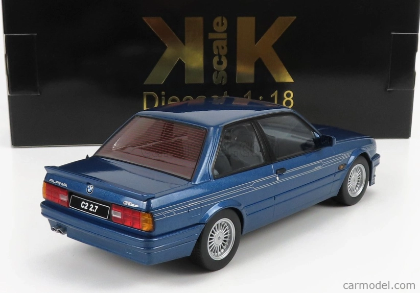 Kk-scale BMW 3-series Alpina (e30) C2 2.7 1988 1:18 Blue Met