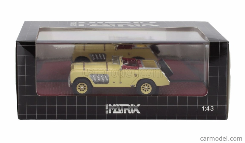 Modely v mierke Matrix Land rover 109 Bell Aurens Longnose Open 2008 1:43 Písek