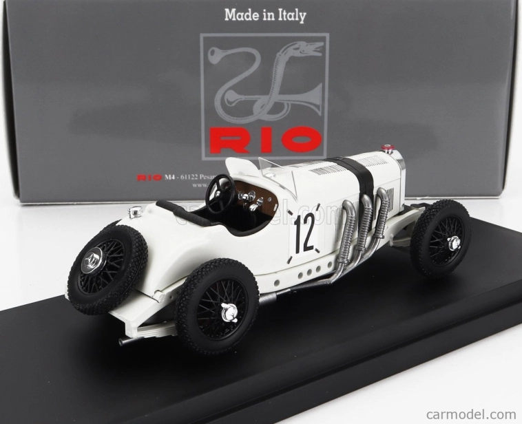 Rio-models Mercedes Benz Sskl Spider N 12 German Gp 1931 Otto Merz 1:43 Biela