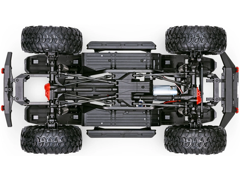 RC auto Traxxas TRX-4 Sport High Trail Edition 1:10 RTR, sivé