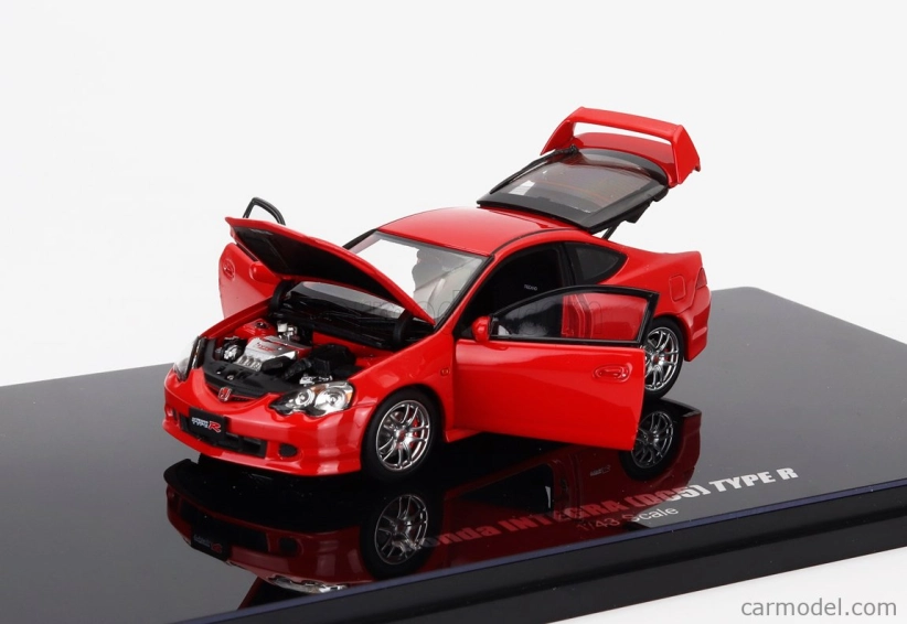 Lcd-model Honda Integra (dc5) Type R 2006 1:43 Red