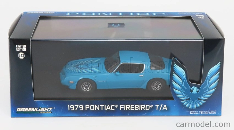 Greenlight Pontiac Firebird Trans Am 1979 1:43 svetlomodrá