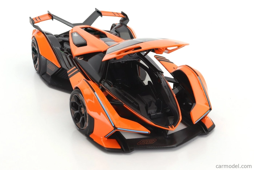 Maisto Lamborghini Lambo V12 Vision Gt N 63 Gran Turismo 2020 1:18 Oranžová Černá