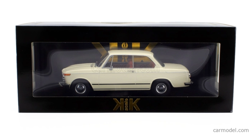 Kk-scale BMW 1802 radu 1 Facelift (restyling) 1971 1:18 Biela