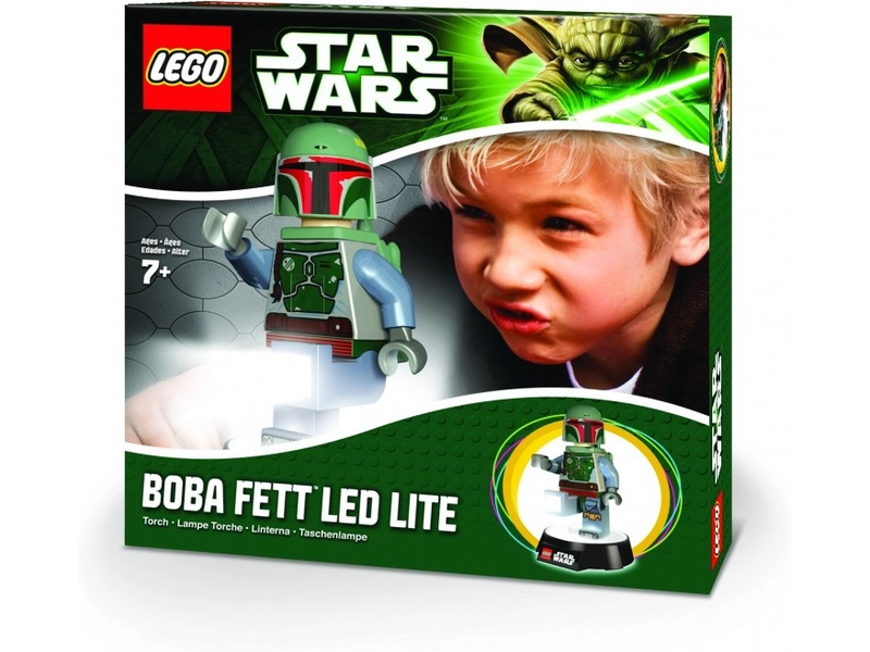LEGO baterka a noční lampa - Star Wars Boba Fett