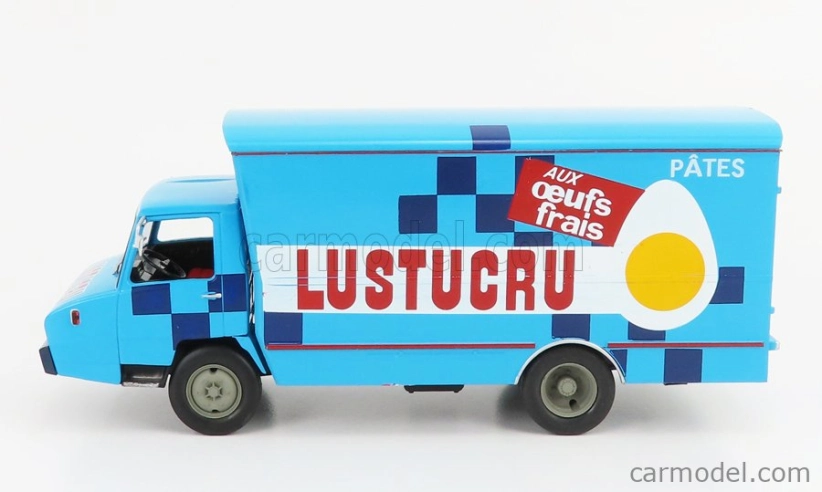 Edicola Berliet Stradair 20 Truck Lustucru 1968 1:43 Modrá