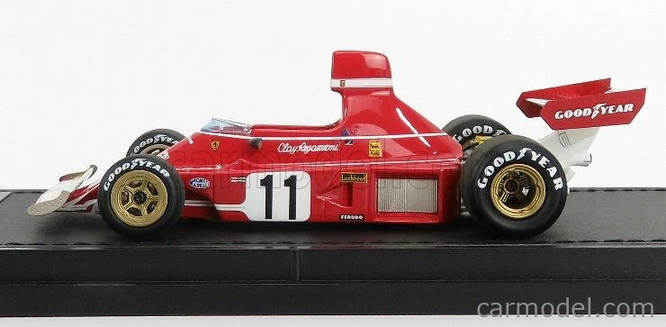 Gp-replicas Ferrari F1 312 B3 N 11 Season 1974 Clay Regazzoni 1:43 Red