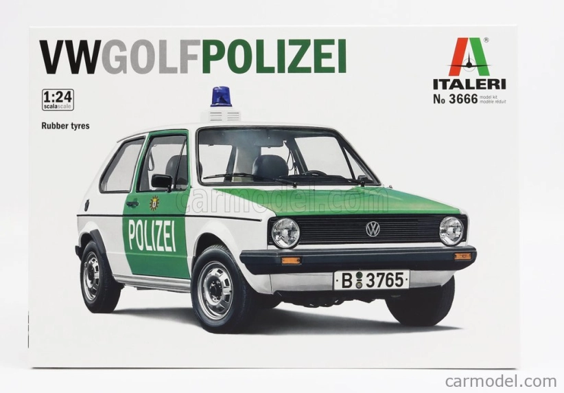 Italeri Volkswagen Golf I Polizei 1976 1:24 /