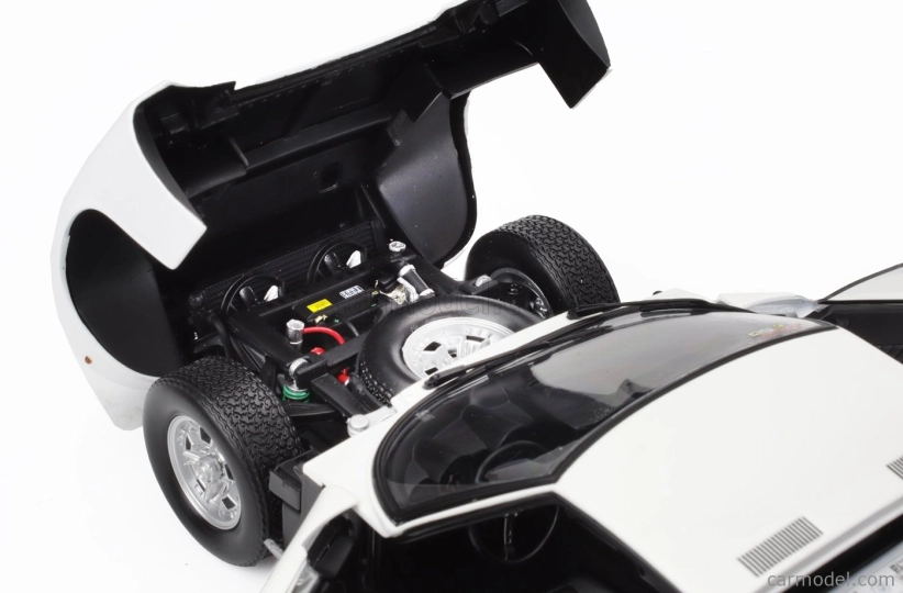 Kyosho Lamborghini Miura P400 1968 1:18 Bílé Stříbro