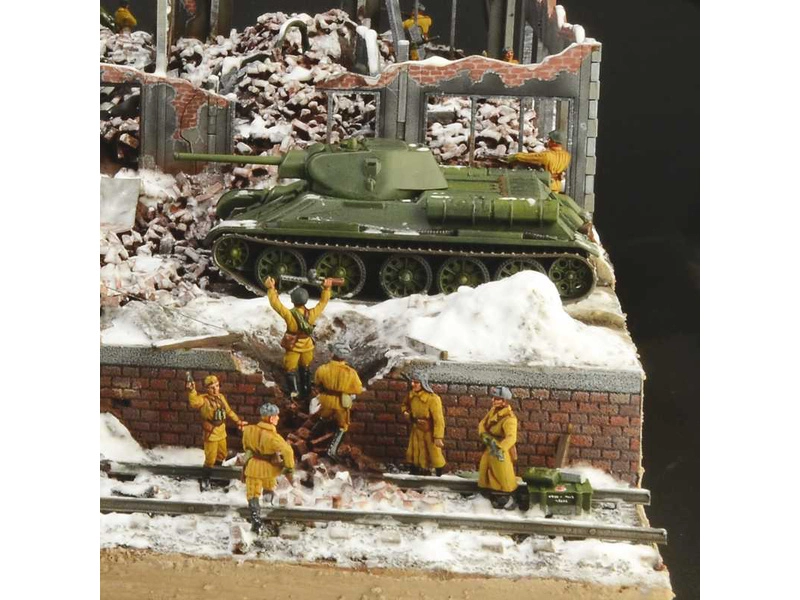 Italeri dioráma obliehania Stalingradu 1942 (1:72)